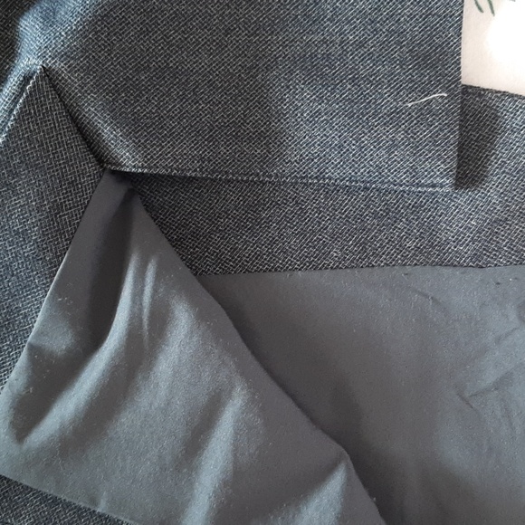 Ann Taylor Loft Blue Tweed-Look Blazer - Picture 5 of 6